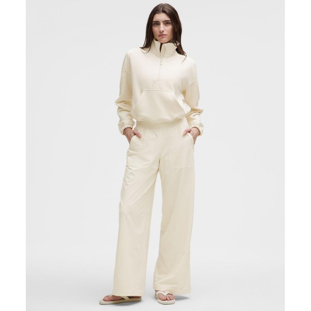 Lululemon Swift Mid Rise Wide Leg Pant Light Ivory