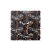 GOYARD MALESHERBES Y-Logo All-Over Print Flap Clutch Canvas and Leather Combination Unisex Couple's Style Brown