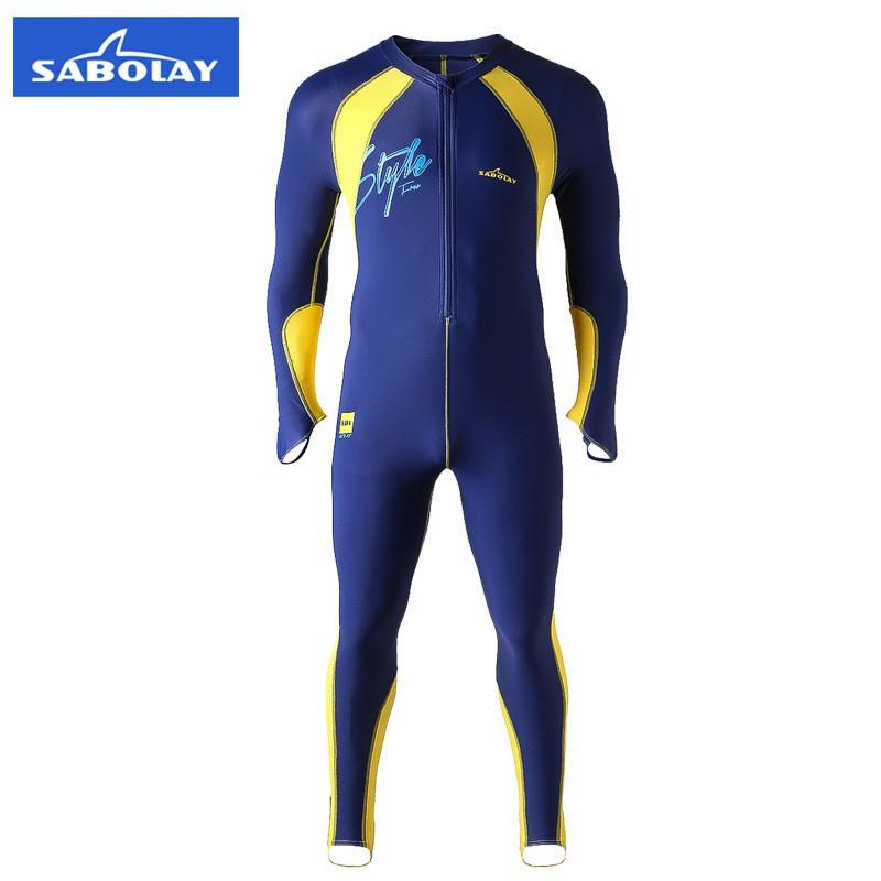 Mens Plus Size Snorkeling Swimsuit Full
