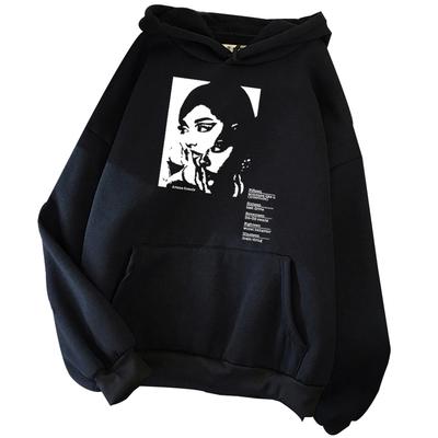 Ariana Grande Hoodie Ariana Grande Music Hoodie Ariana Grande Fan Gift Ariana Grande Merch Unisex Pullover Tops Streetwear