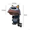 Motorcycle Phone Holder with Rainproof Top Cover Bracket, Adjustable, Creative Smartphone Holder,