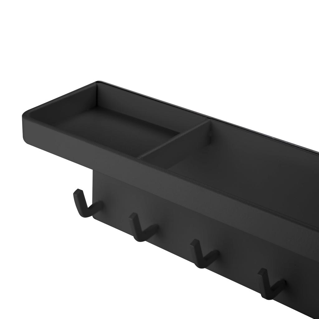 UMJCWELL Magnetic Umbrella Holder Entrance Door Storage with Tray Magnetic Umbrella Stand Entrance Accessories Storage Umbrella Stand with Hook Magnet