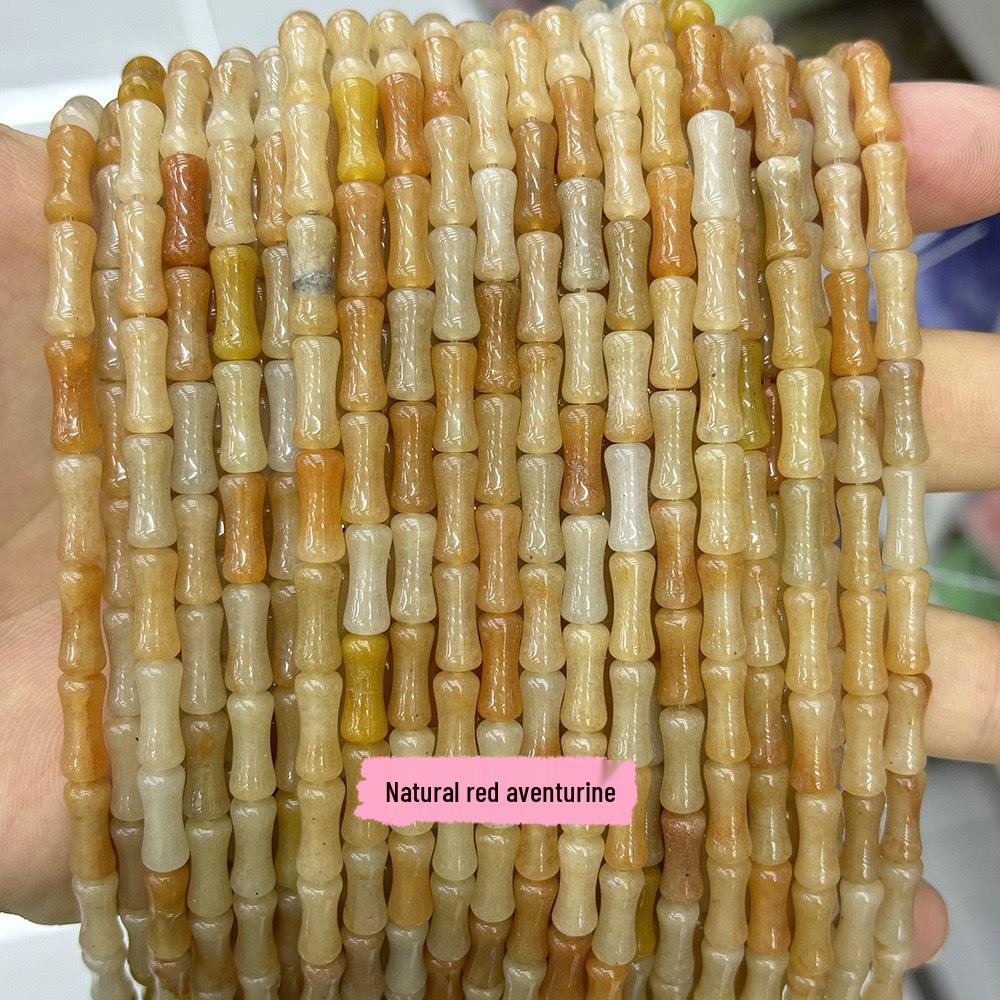 Natural Stone 5x12mm Tube Gemstone Beads for DIY Jewelry Making