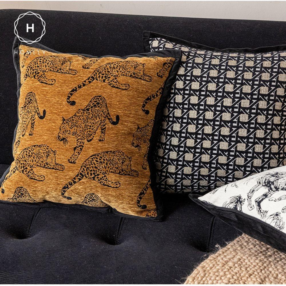 Homlly Jungle Vogue Decorative Pillow Cushion Cover X2pcs