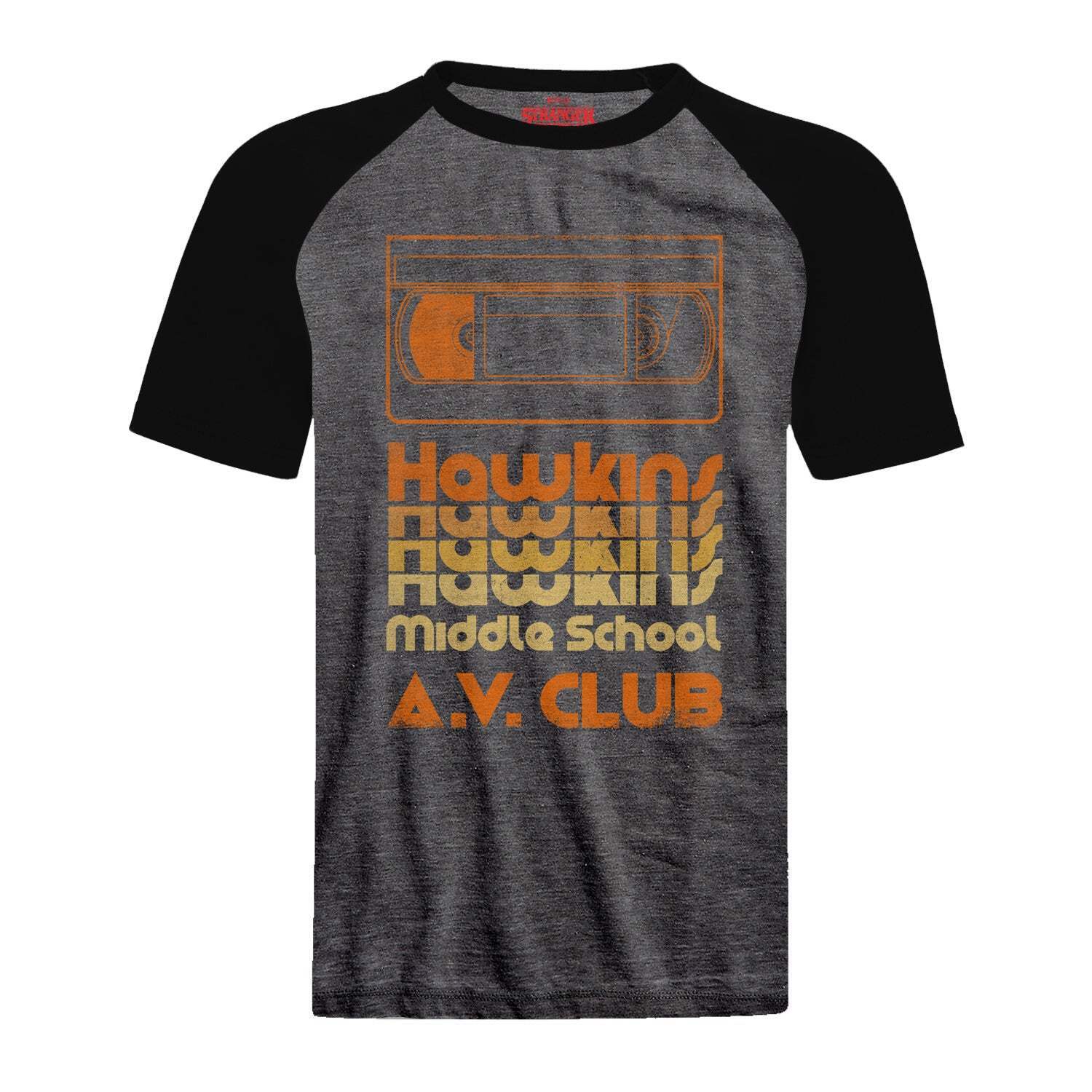 

Stranger Things AV Club Raglan T-shirt XXXL