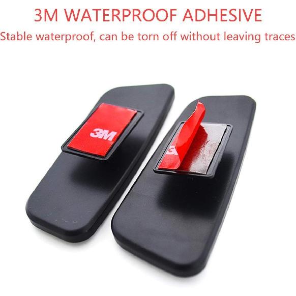 WildAuto Blind Spot Mirror, Rectangle Adjustable Car Auxiliary Universal Wide Angle Mirror for Universal Cars (Adhesive, 2pcs)