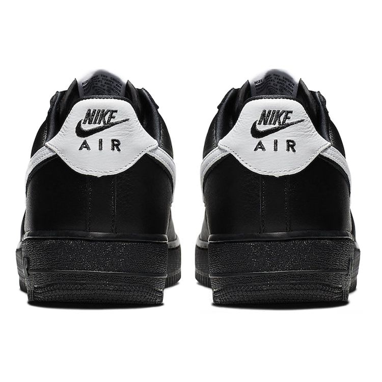 Nike Air Force 1 Low Retro QS Black White Unisex Sneakers CQ0492-001
