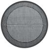 Outdoor Rug ARAKIL Grey Ø200 cm PP
