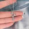 Korean Style Women's Four Butterfly Clavicle Necklace – Light Luxury & High-End Versatile Design