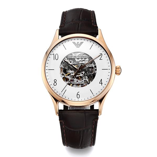 

Мужские кожаные часы Armani AR1920 Luigi Skeleton