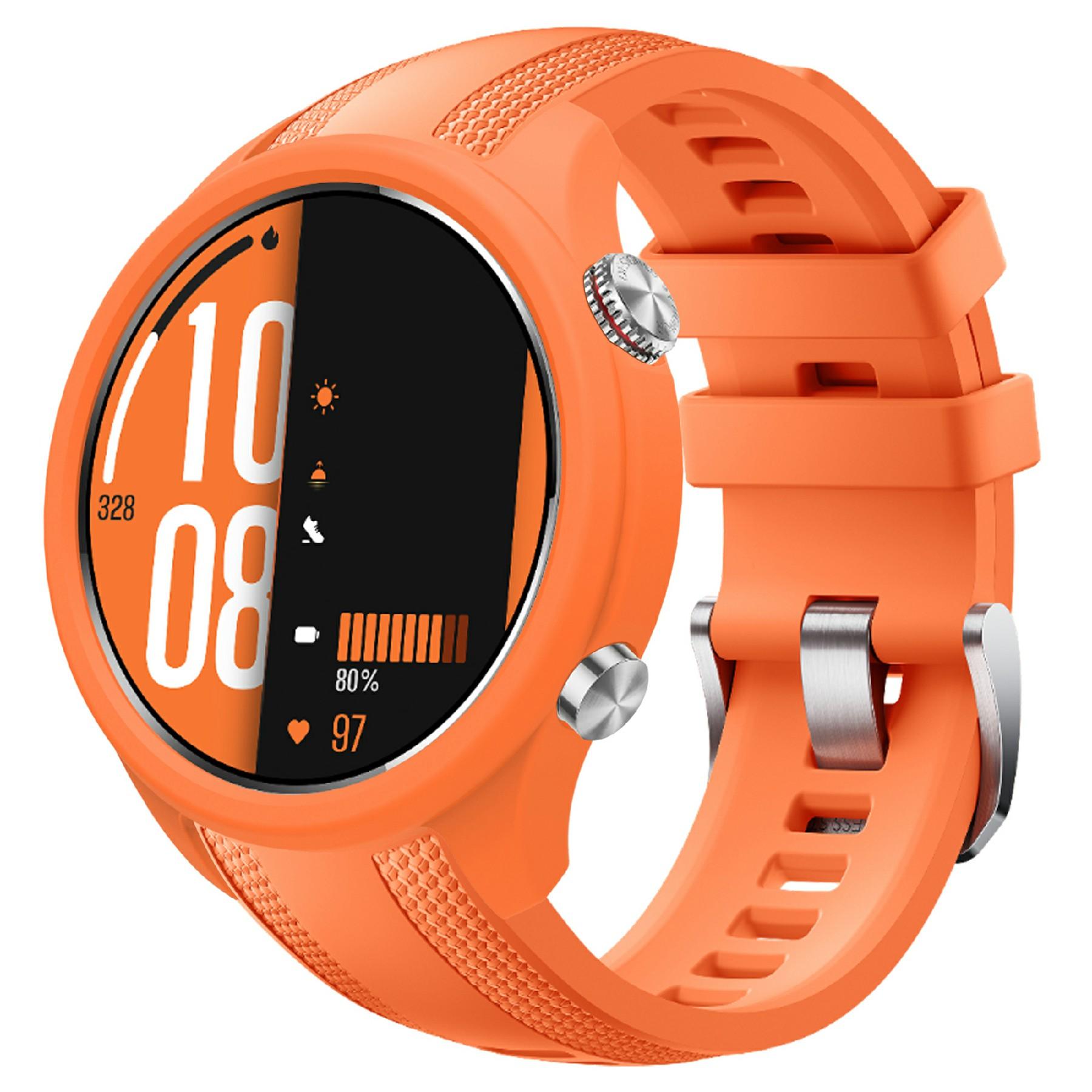 

For Honor Watch 5 Pro Watch Case Soft Silicone Hollow Watch Frame Cover