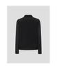 Beanpole Golf [B_Under] Women'S Perforated Mix Aio Collar T-Shirt - Black
