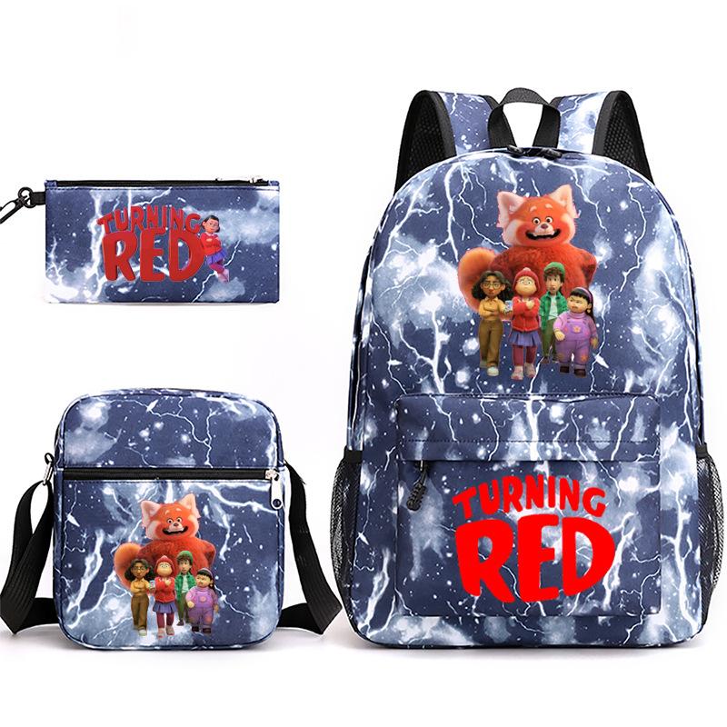 2022 Youth Metamorphosis 3 Sets/piece Laptop Backpack School Teen Girl Student Schoolbag
