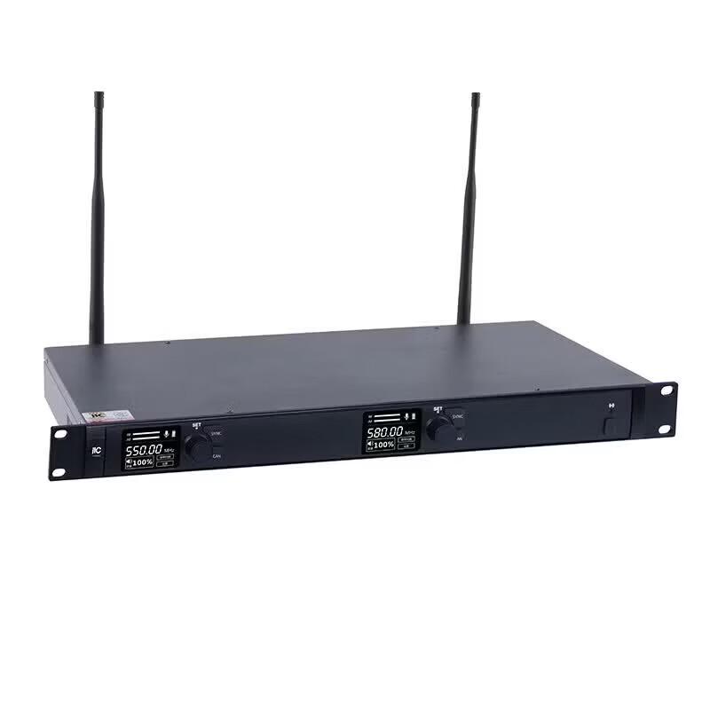 ITC UHF High-Fidelity Dual Handheld Wireless Conference Microphone XS-KS1033 (CN Version)