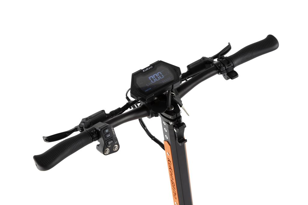 KuKirin G3 Pro Folding Electric Scooter: 1200W*2 Dual Motors, 80km Range, 10-inch Off-road Tires, 120kg Load Capacity, Quick-folding Design