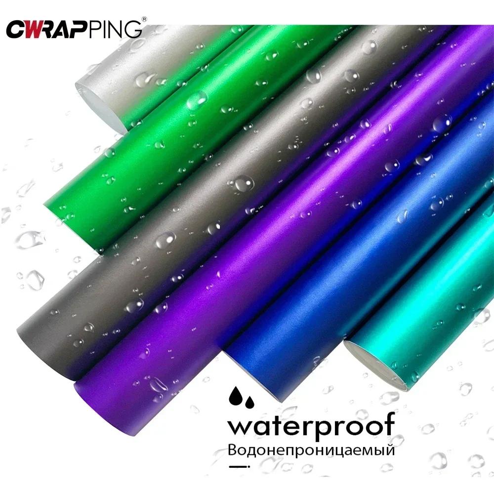 30/50x150cm Car Color Changing Film Vinyl Matte Waterproof Ice Film Auto Sticker for DIY Car Interior Exterior Decal Accessories