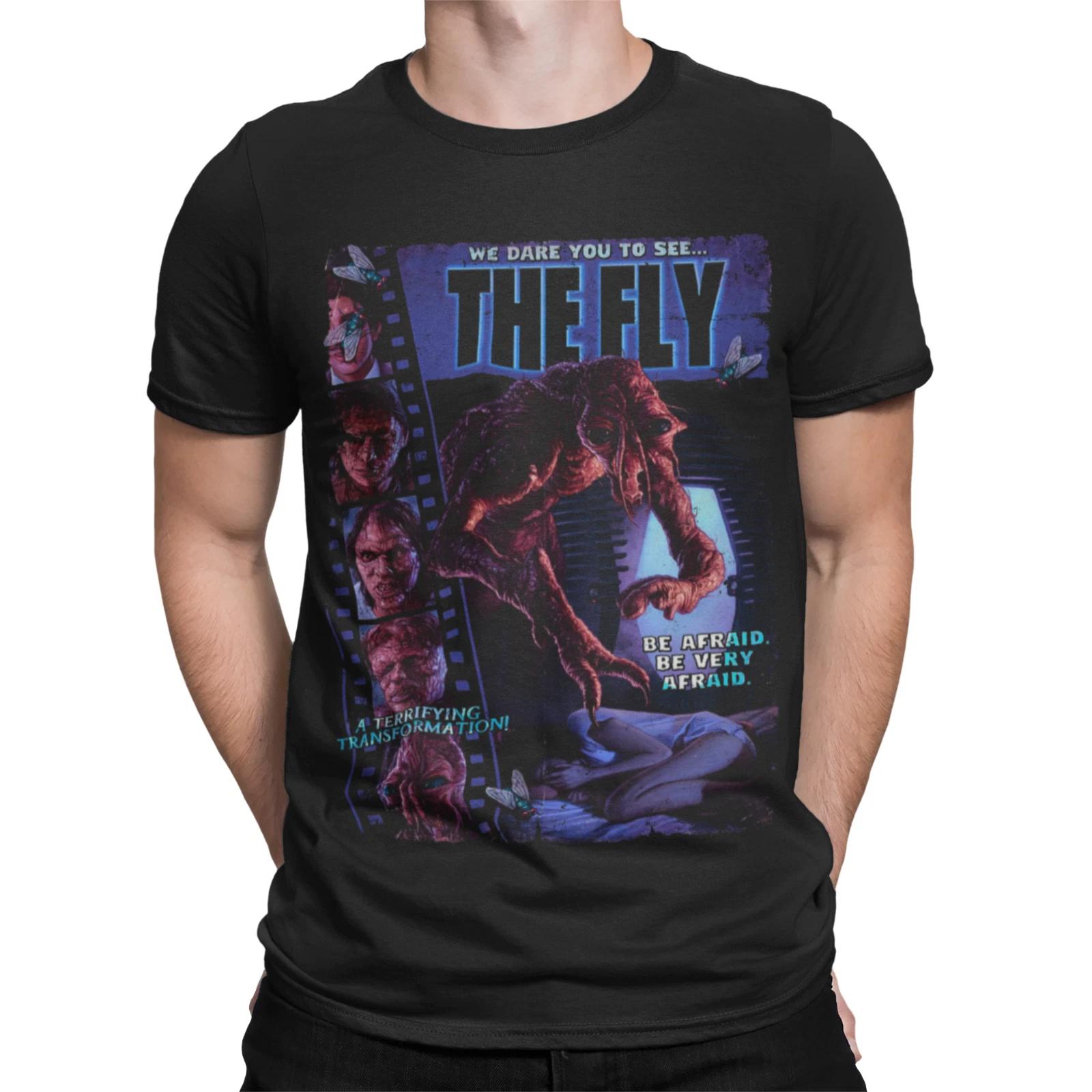 the fly horror Christmas birthday sci fi film movie t shirt S
