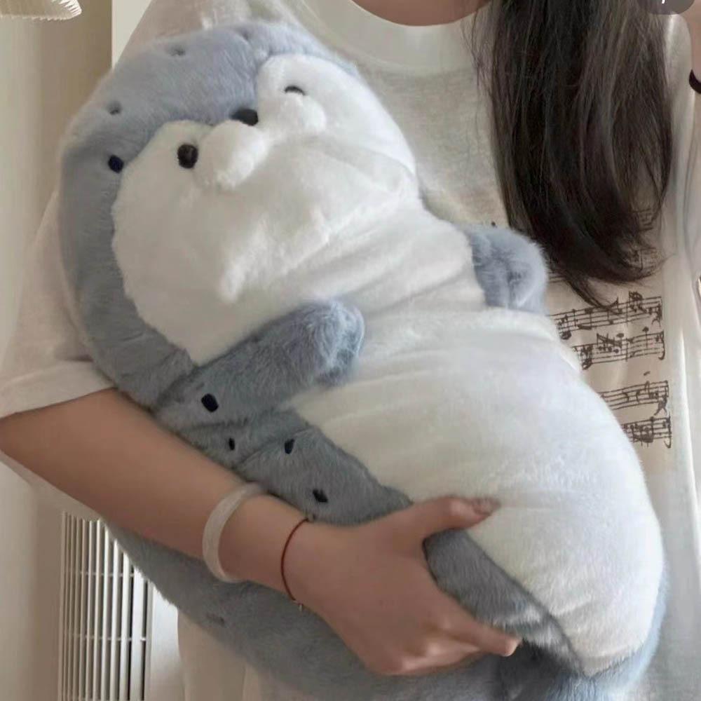 Plush Sea Lion Plush Pillow Soft Sleeping Pillow Creative Gift Plush Doll  Gift