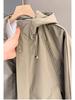 Men's High-End Fashion Plus Size Winter Hooded Cotton Workwear Padded Jacket