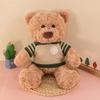 Sweater Bear Teddy  Plush Toy Bow Tie Hug Doll Stuffed Animal Gifts Decoration