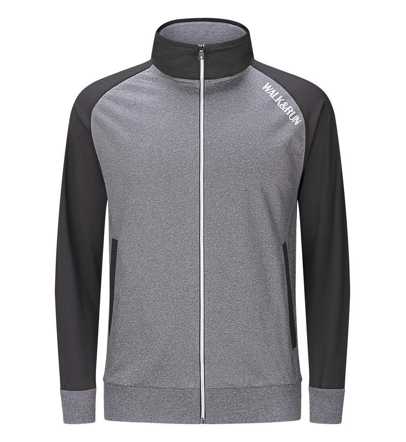 

Водонепроницаемая спортивная куртка европейского кроя со стойкой для бега, баскетбола и футбола EU XS серый