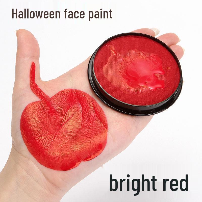 

Water-soluble Face & Body Paint - Halloween & Christmas Red Quick-dry Rouge