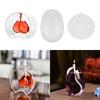 Transparent Glass Oil Lamp for Bedroom Festival Party House Warming Gift Heart