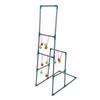 Ladder Ball Game with 12 Throwing Balls Double Layer Complete Ladder Toss Game for All Skill Level I