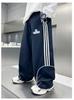Boys' Wide Leg Pants Spring and Autumn 2025 New Korean Edition Children's Sports Pants Loose Middle and Large Children's Casual Pants