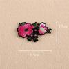 11Pcs Embroidery Rose Flower Sew Iron On Patch On Badge Bag Jeans Applique Craft