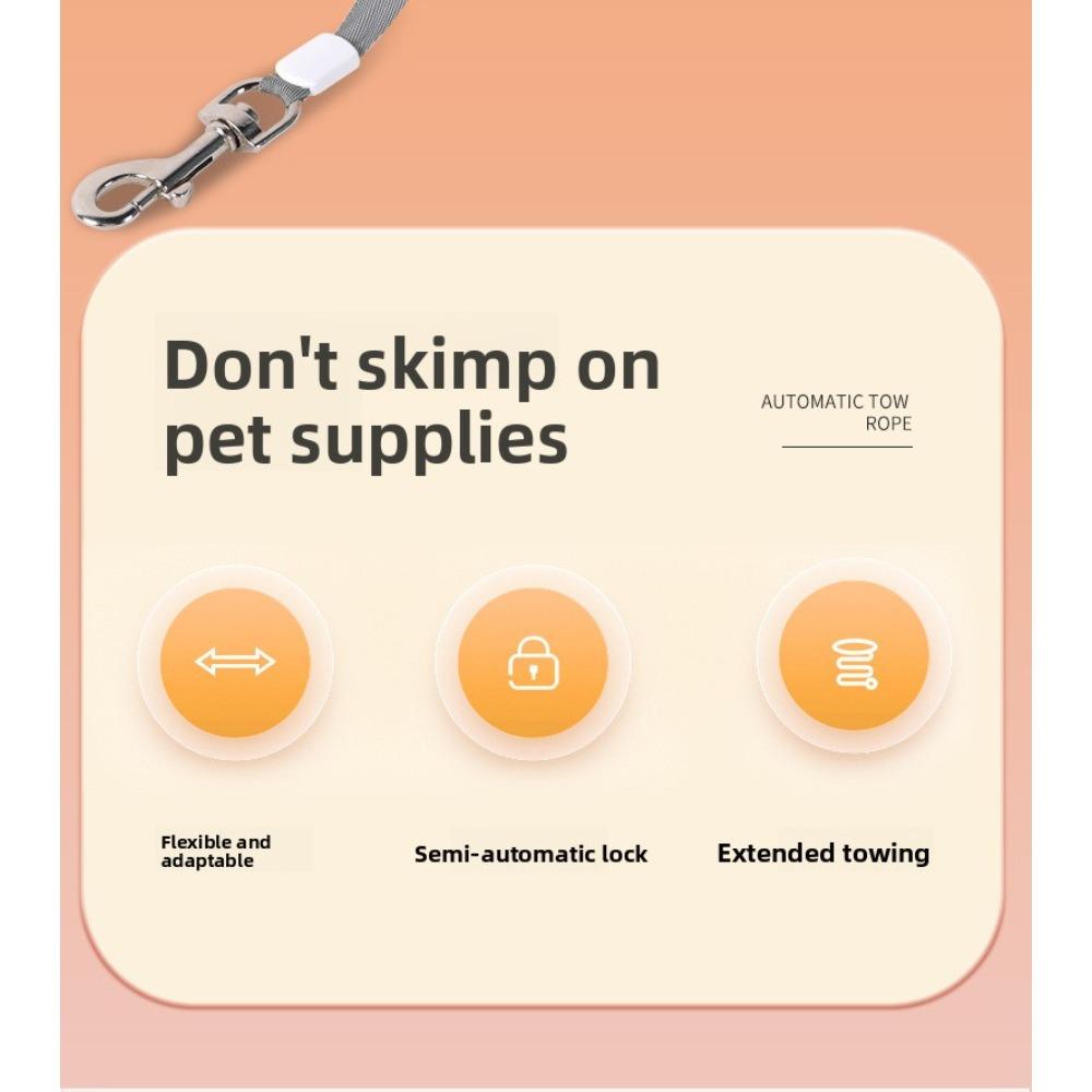 Pet Supplies Dog Leash 3 Meters Automatic Retractable Cat Leash Walking Dog Leash Pet Out 5 Meters Leash Dog Chain