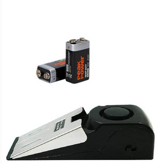 New Anti-Theft Doorstop Alarm: Door Wedge Gap Alarm for Hotel and Home
