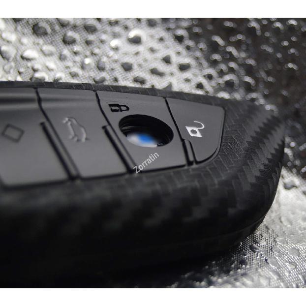 Silicone 3D Carbon Key Fob Cover for BMW 1 2 3 4 5 6 7 M Series X1 X2 X3 X3M X4 X4M X5 X6 M8 M7 M6 M5 M4 M3 M2 M1 M240i 330i 340i 430i 340i 840i Z4