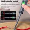 Screwdriver Electricity Detector 2-in-1 Voltage Test Pen Torque Magnetic Screwdriver Wire Tester Electrical Current Test Tool