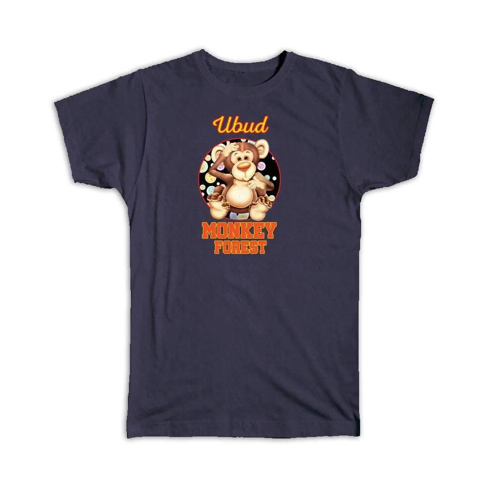 Gift T-Shirt : Ubud Monkey Forest Indonesia Cute Ape 4XL
