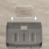 Wall Mounted Soap Holder Punch-Free Soap Box Creative Soap Storage Tray  Bathroom Accessories