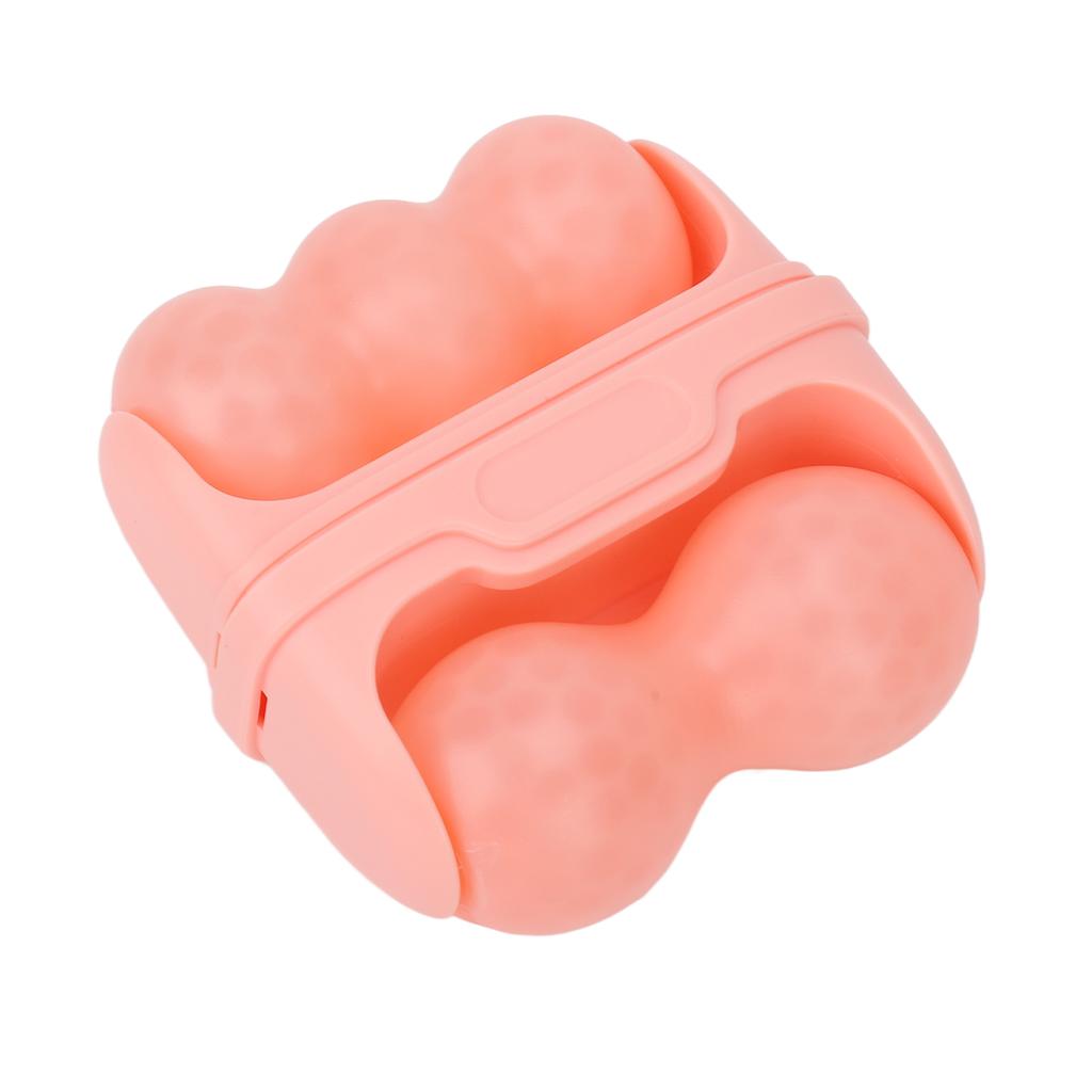 Facial Ice Roller Fatigue Relief Prevent Wrinkles Pore Reduction Eye Massage Double Head Pink Face Roller