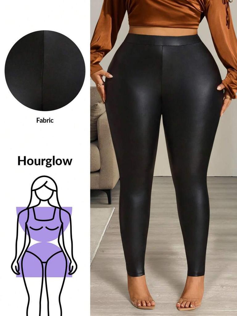 Z 11554 Women's Colorful Leather Pants