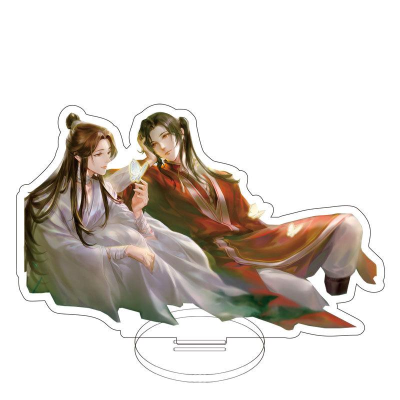 Anime Tian Guan Ci Fu Heaven Official's Blessing Hua Cheng Xie Lian Cosplay Acrylic Figure Stand Standing Plate Accessories Gift