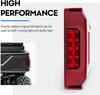 1× LED Rear Tail Light Running Brake Lamp For Polaris Ranger 570 900 XP 1000 UTV