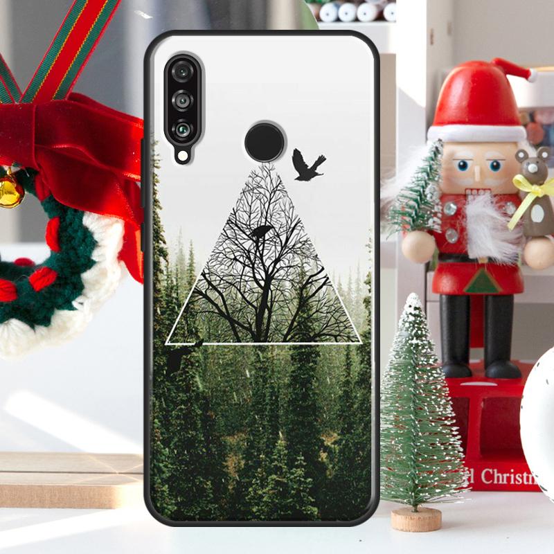 NATURE WOOD PRINTS For Huawei Nova 9 10 SE 11 Pro Y60 Y70 Y90 Y61 Y91 Y72 Y73 12i 11i 8i P20 P30 P40 Lite Case
