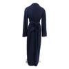 CHANEL [Domestically Authorized] 98A P11948V06806 CC Logos Wool Bolero Docking Long dress 40 blueUsed