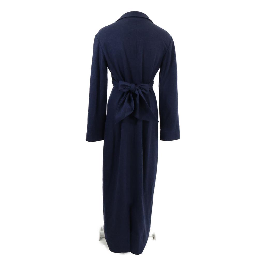 CHANEL [Domestically Authorized] 98A P11948V06806 CC Logos Wool Bolero Docking Long dress 40 blueUsed