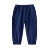 Boys' Sports Pants, Long Pants, Spring and Autumn Children's Clothing, Toddler Patchwork Dinosaur Mid-Waist Pants, Children's Casual Sweatpants