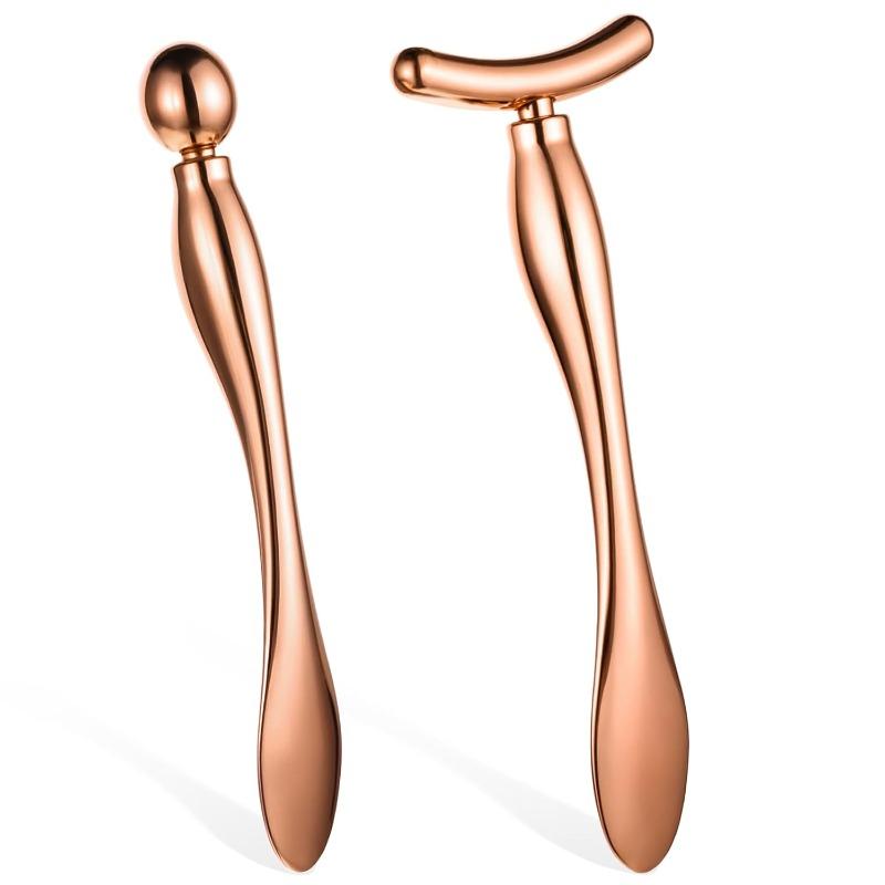 Eye Cream Massage Stick Face Contour Beauty Tool Serum Roller Applicator Scoop Applicator Massager Skincare Device Portable