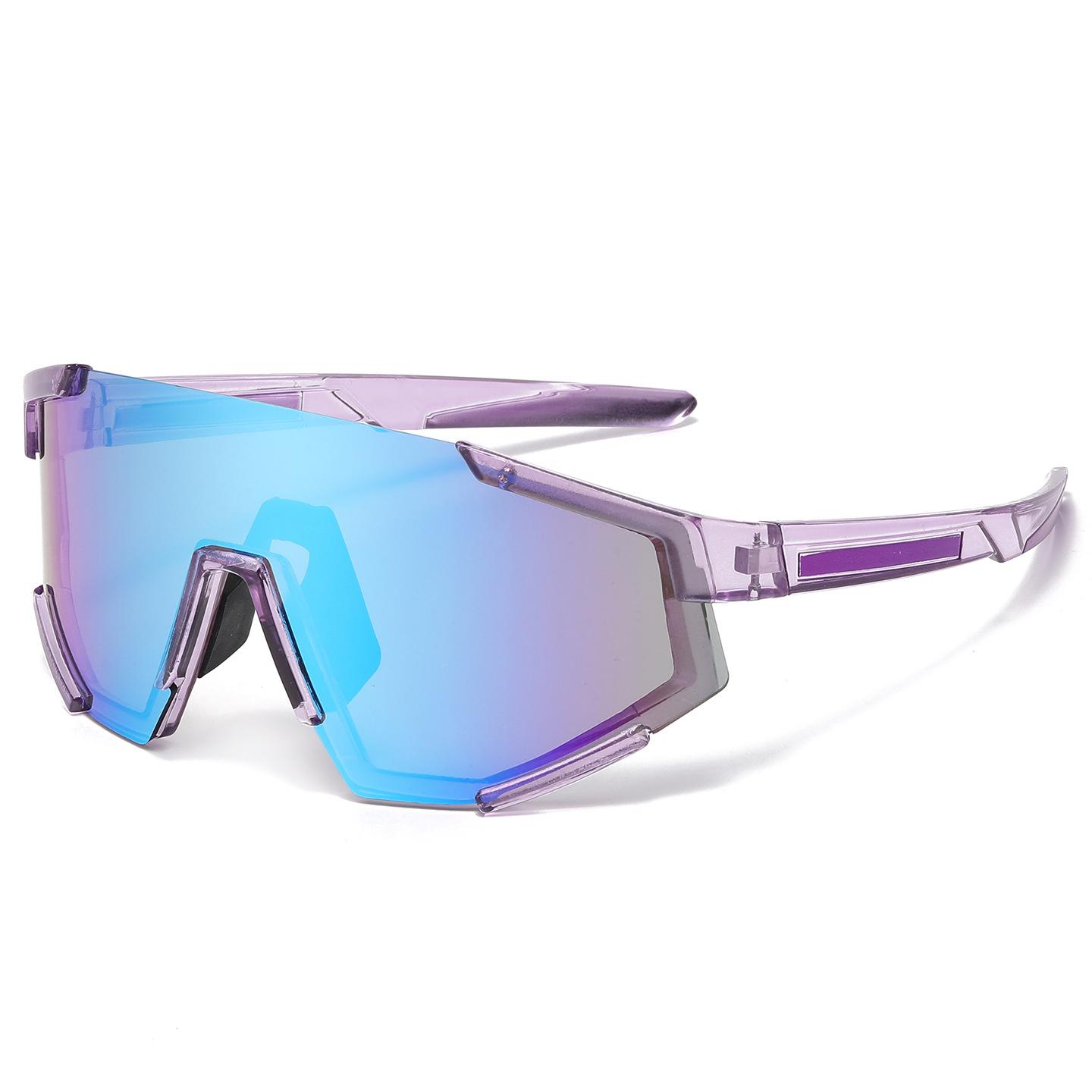 New Sports Sunglasses Fashionable Men s And Women s Cycling Glasses Colorful Sunglasses 9996