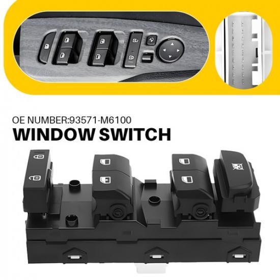 Front Left Side Master Driver Door Power Window Switch Fit - Kia Forte V