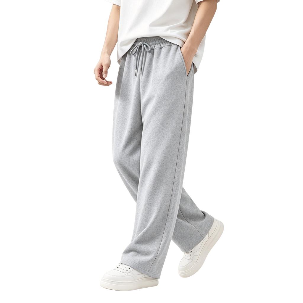 Men's Straight Leg Sweatpants Loose Casual Pants for Workout Gym Everyday Wear
