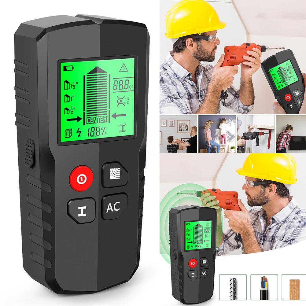 

UK 5 в 1 Stud Finder Wall Scanner AC Wood Metal Finder Cable Wis Depth Tracker