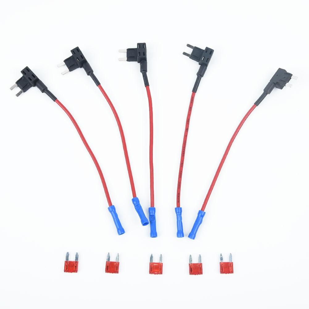 Mini Sicherungshalter Flachsicherung Eingebauter Sicherungshalter Für Telefon-Kits Für Alarmanlagen-Kits